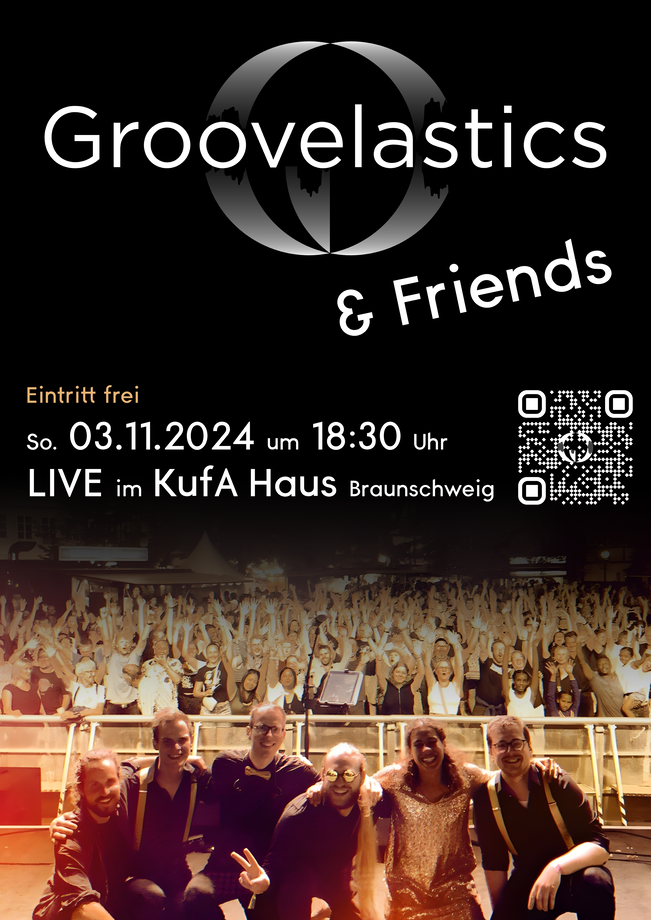 Plakat Groovelastics & Friends