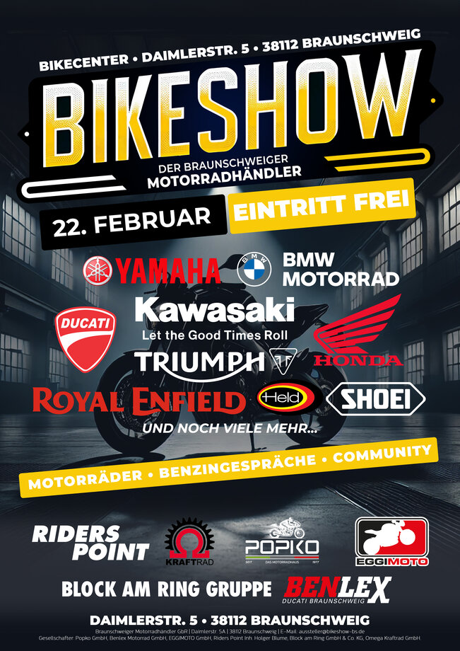 Poster Bikeshow 2025