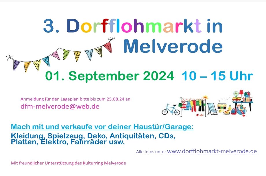 Flyer Dorfflohmarkt