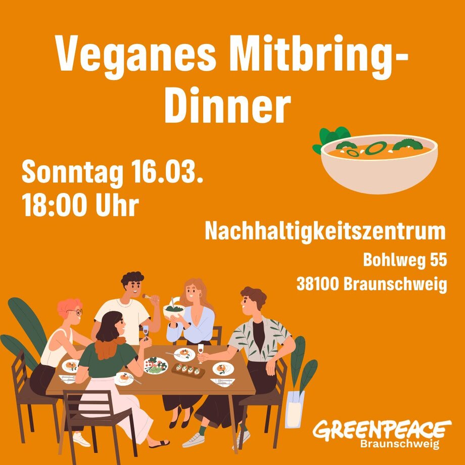 Veganes Mitbring-Dinner