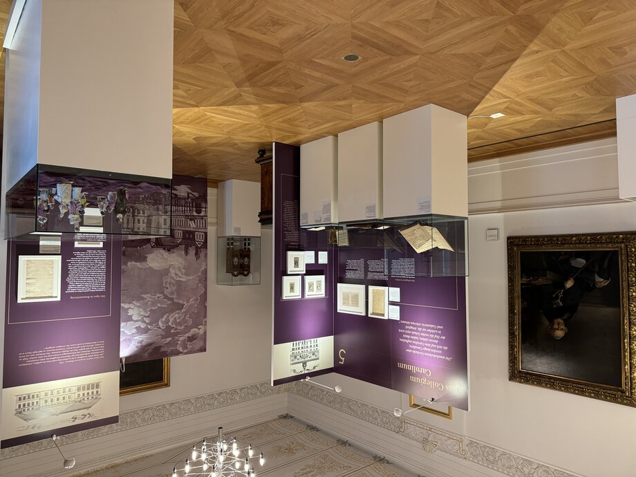 Sonderausstellung ResidenzWechsel im Weißen Saal des Schlossmuseums