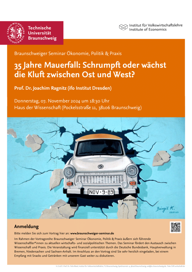 35 Jahre Mauerfall: Schrumpft oder wächst die Kluft zwischen Ost und West