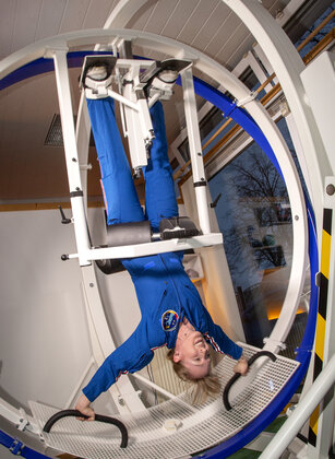 Astronautin Dr. Thiele-Eich