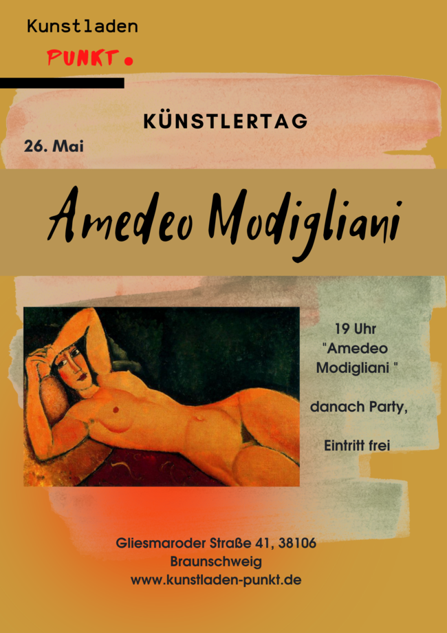 Künstlertag - Amadeo Modigliani