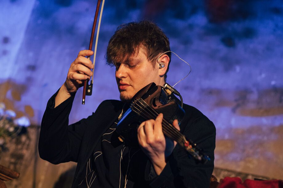 Violine und Elektronik in der St. Michaelis Kirche Braunschweig