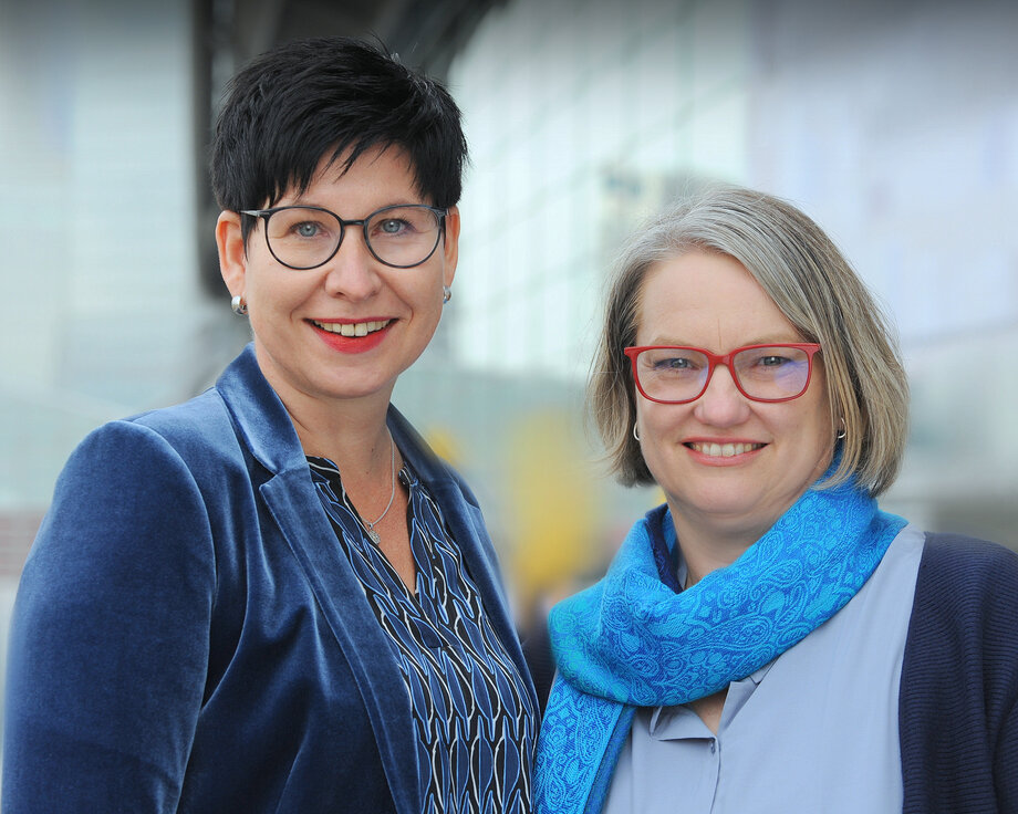 Kathrin Lange und Susanne Thiele