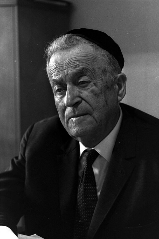 Schmuel (Samuel) Josef Agnon, 1966