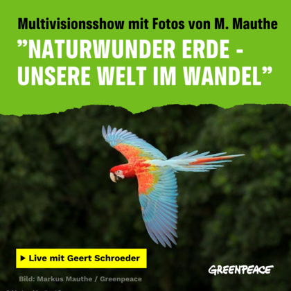 Greenpeace Live Multivisionsshow