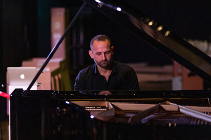 Juan Peñalver Madrid am Klavier