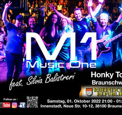 M1 Music One Honky Tonk Plakat
