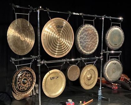 Gongs Detailansicht