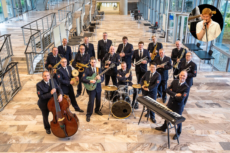 Pressefoto / Promobild der Polizei Big Band Niedersachsen