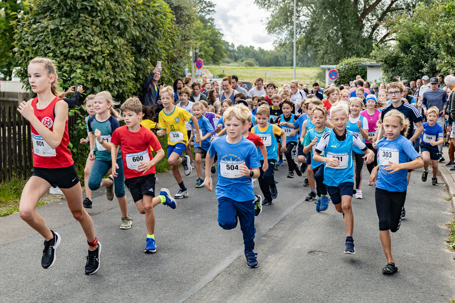 Auch junge Erwachsene und kleine Kinder können an dem Lauf teilnehmen