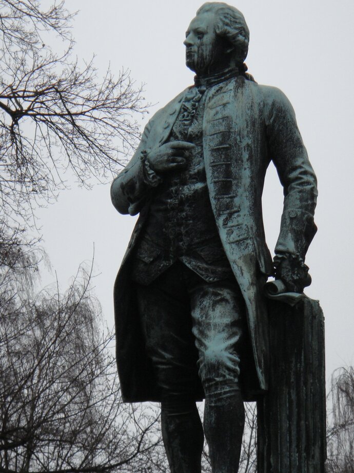 Das Lessing-Denkmal in Braunschweig