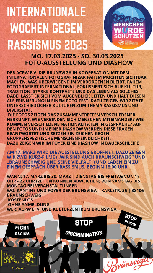 Internationale Wochen gegen Rassismus-2025 Plakat