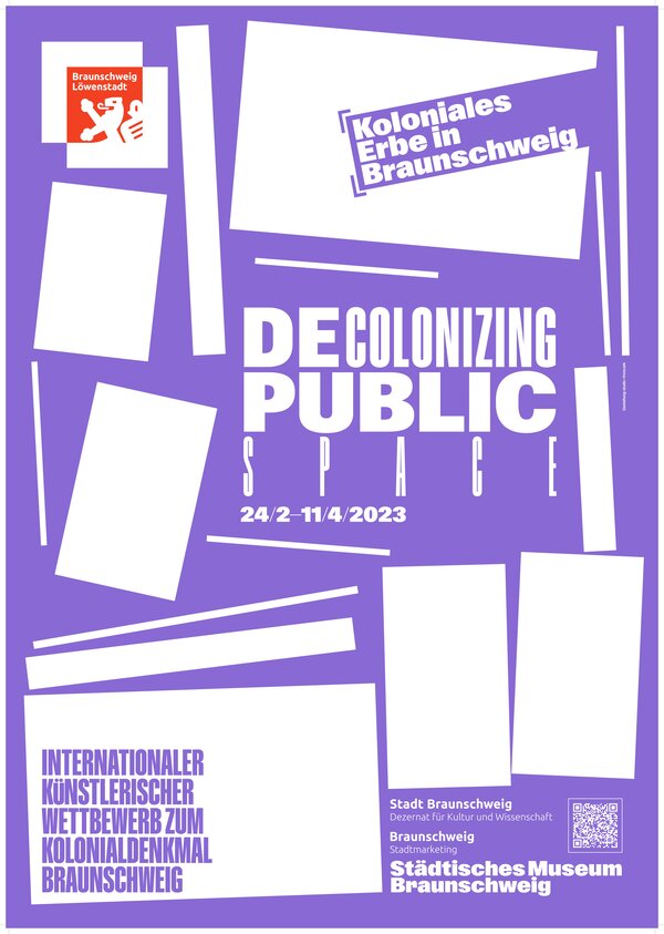 Plakat "Decolonizing Public Space"