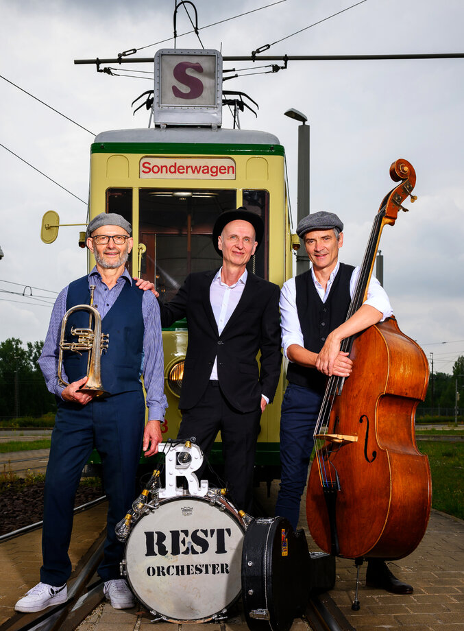 RESTORCHESTER Triobesetzung mit Geza Gal, Jens Müller, Michael Fabian