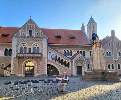 Stuhl-Burgplatz -Dom