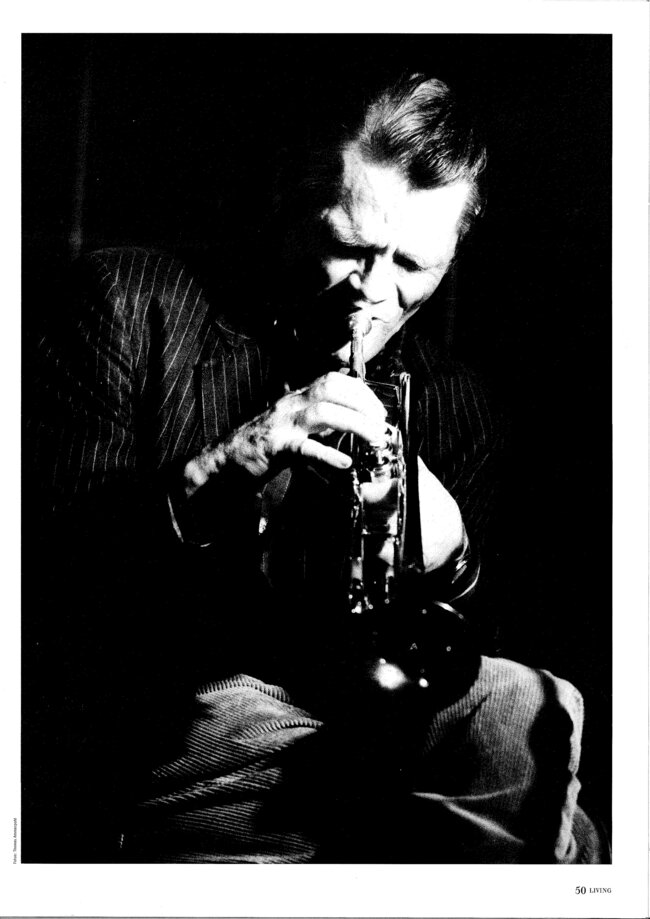 Chet Baker im Savoy Foto: Thomas Ammerpohl